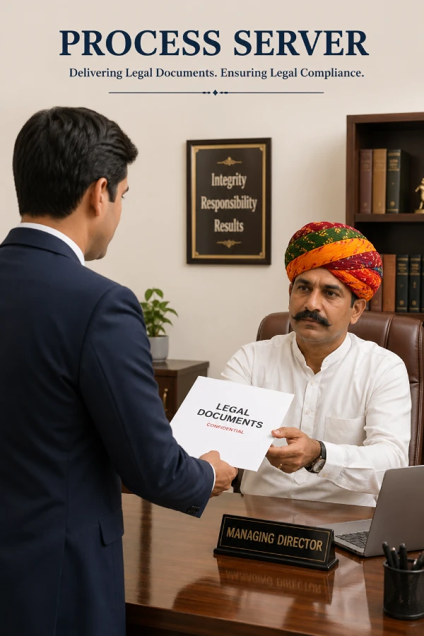 Jaipur process service